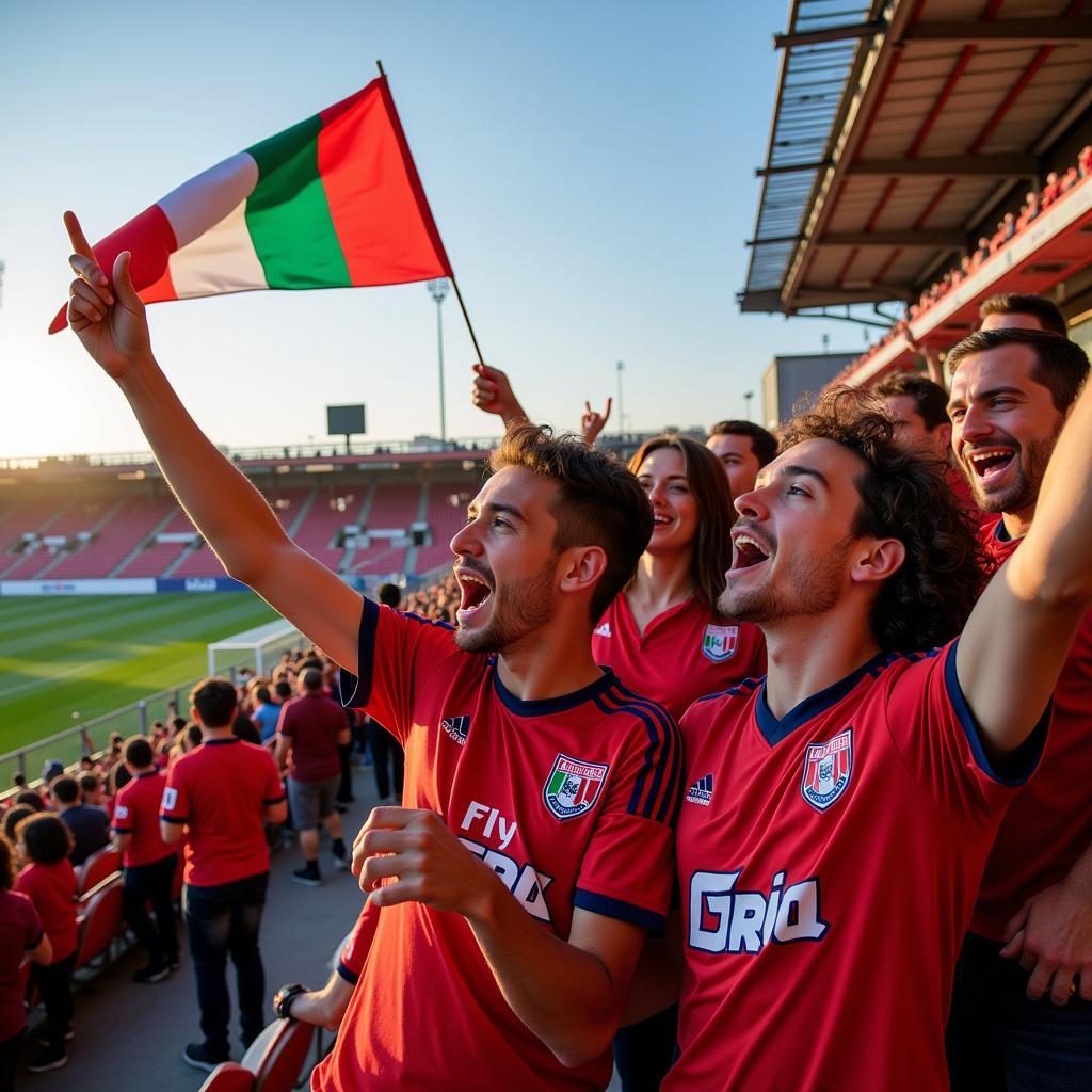 Cổ động viên Monza vs Salernitana