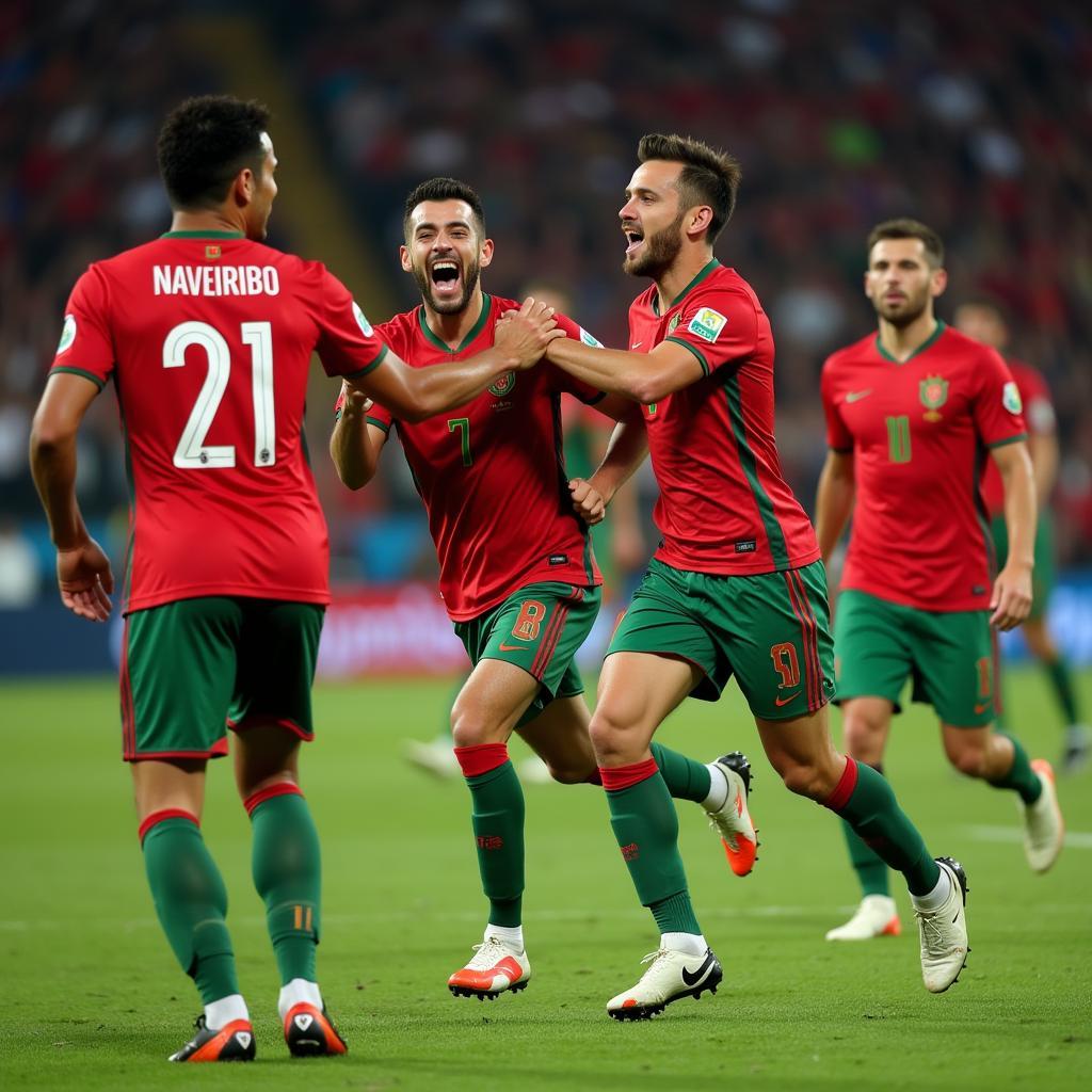 Morocco đánh bại Bồ Đào Nha tại World Cup 2022