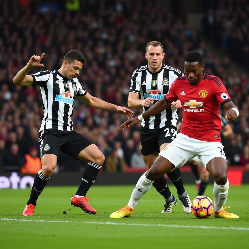 MU và Newcastle đối đầu kịch tính