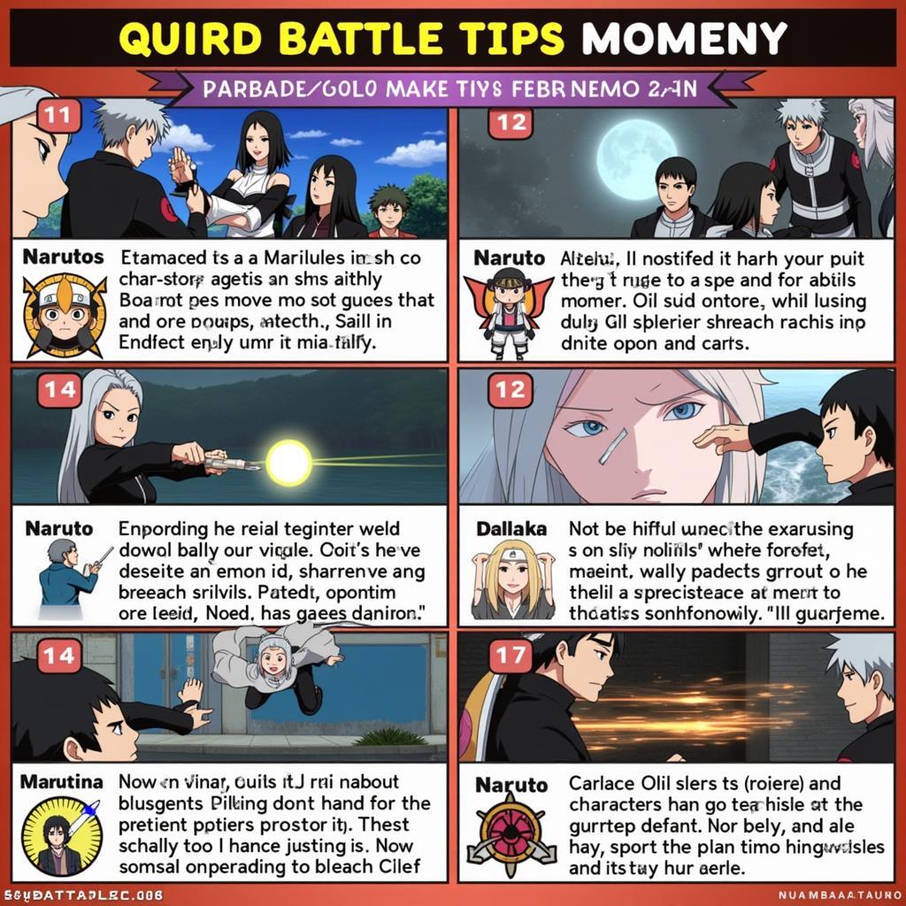 Bí quyết chiến thắng trong Naruto vs Bleach 2.4