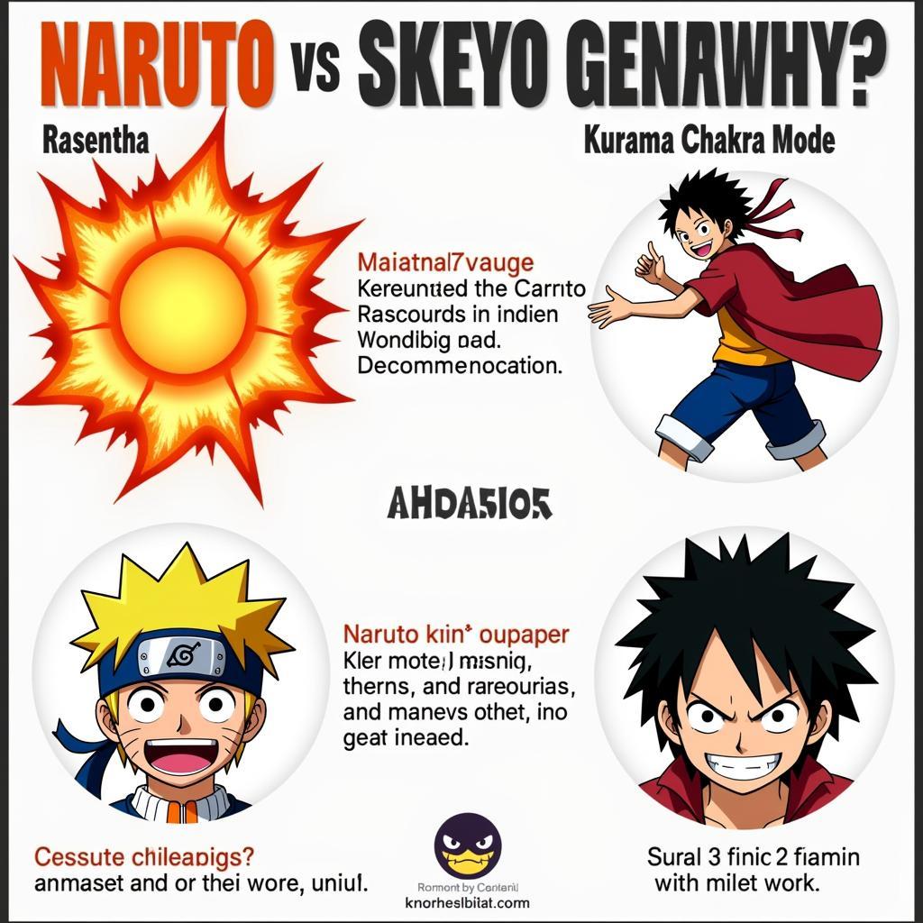 Naruto vs Luffy: So Sánh Sức Mạnh