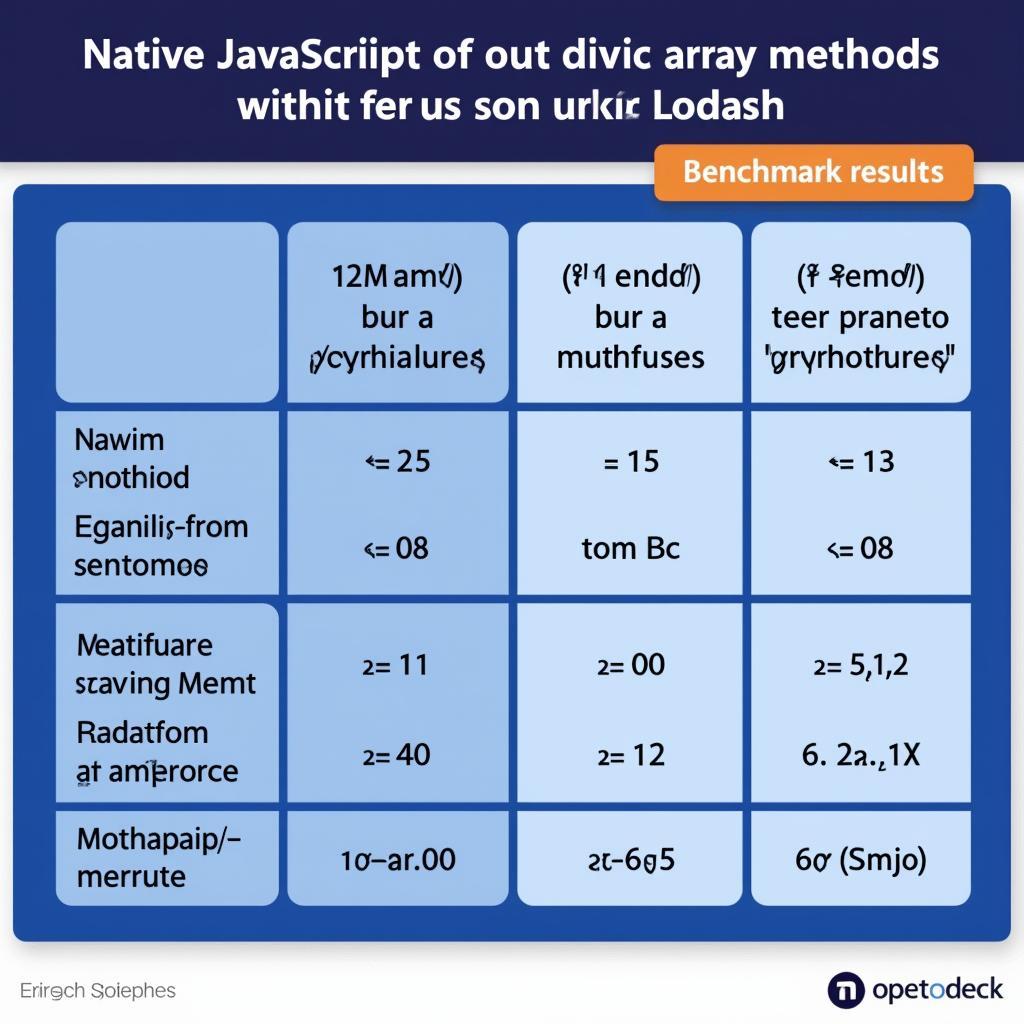 Native JavaScript hiệu năng tối ưu