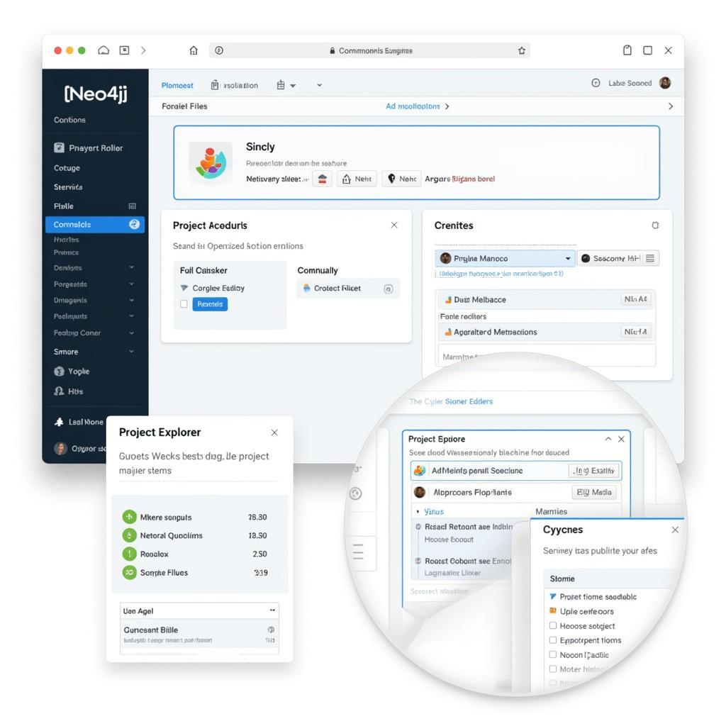 Giao diện Neo4j Desktop