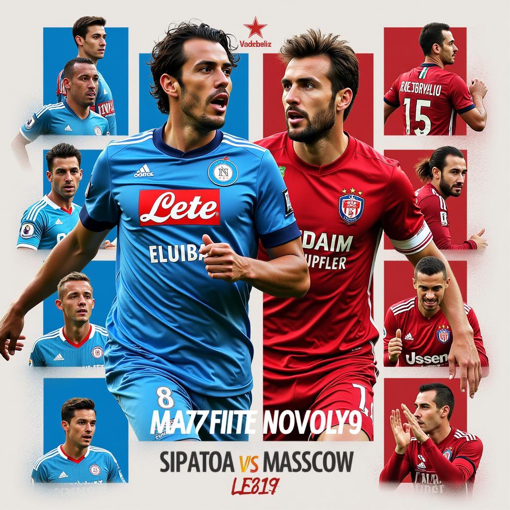 Ngôi sao bóng đá Napoli và Spartak Moscow: Những cầu thủ xuất sắc nhất trong lịch sử đối đầu