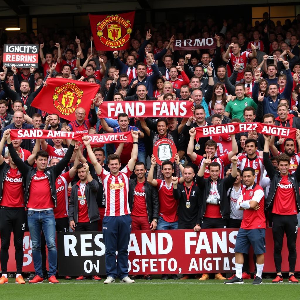 Người hâm mộ trực tiếp MU vs Brentford