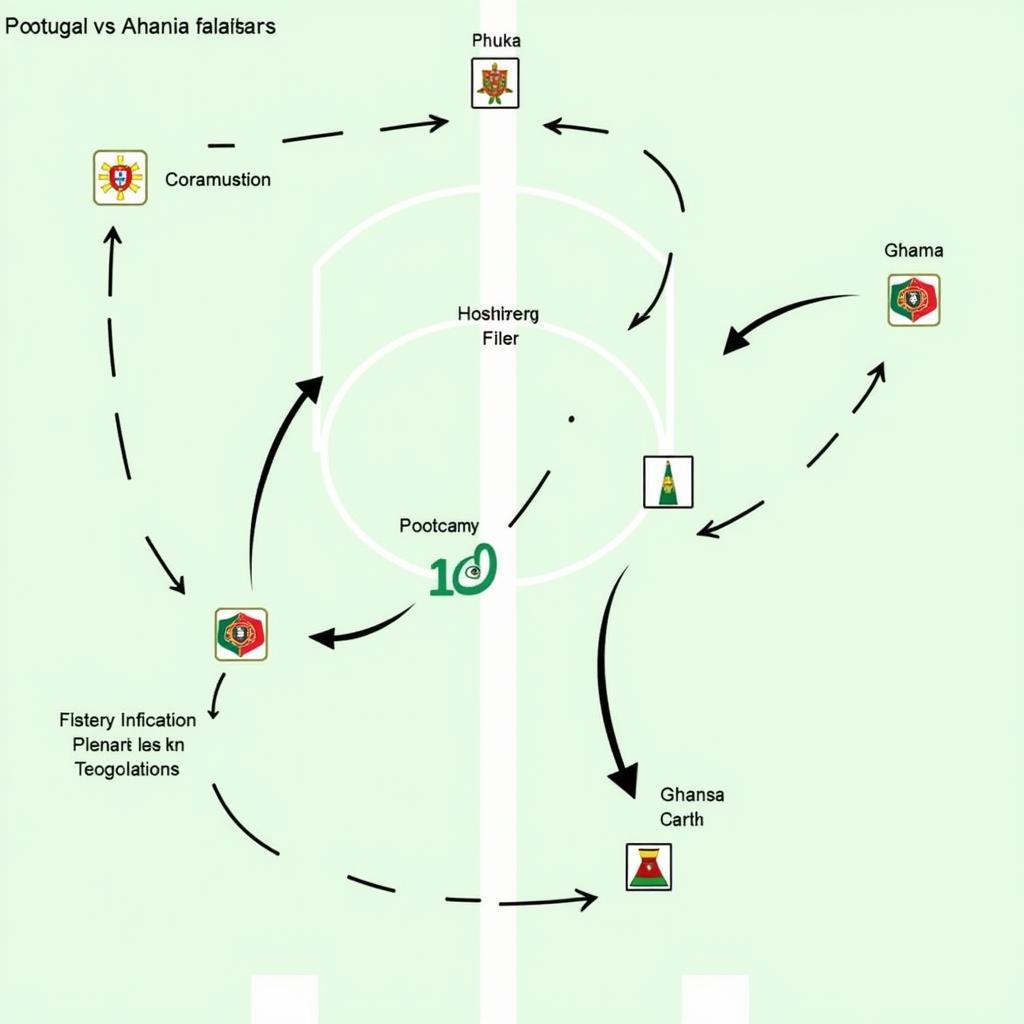 Chiến thuật của Bồ Đào Nha và Ghana