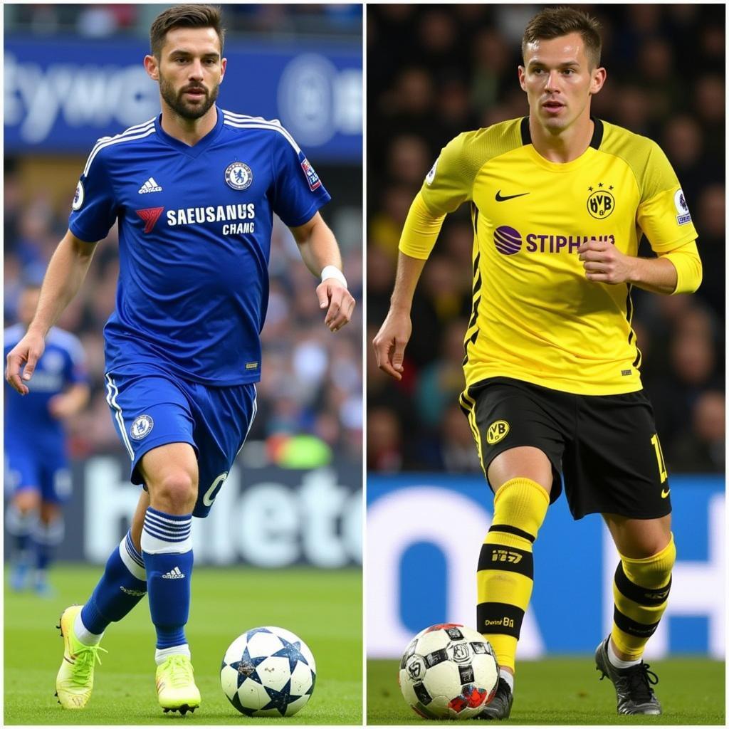 Chelsea vs Dortmund: Cầu thủ nổi bật