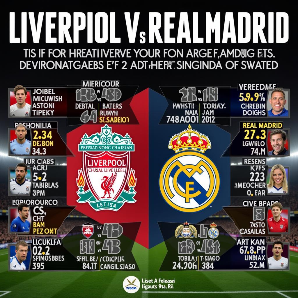 Lịch sử đối đầu giữa Liverpool và Real Madrid