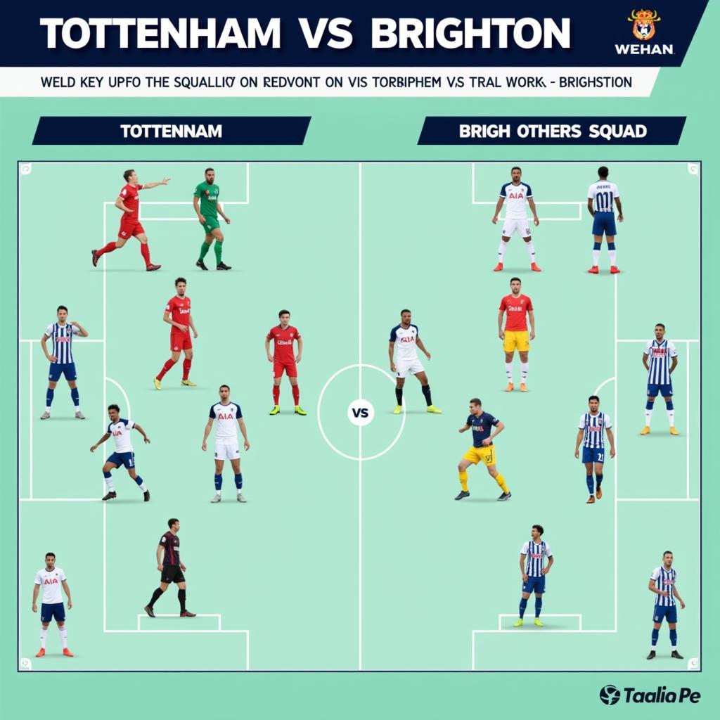 Phân tích lực lượng Tottenham vs Brighton