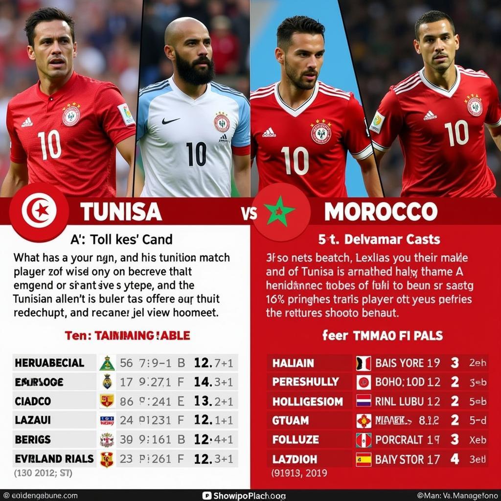 Nhận Định Trận Đấu Tunisia vs Maroc