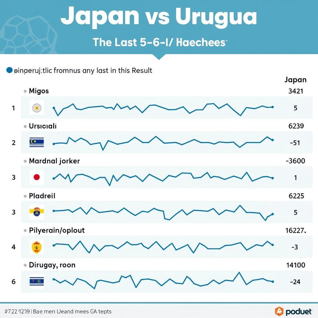 Phong độ hiện tại của Nhật Bản và Uruguay