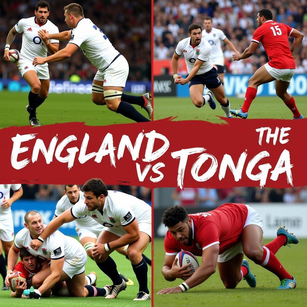 Những Khoảnh Khắc Đáng Nhớ Trong Lịch Sử Đối Đầu England và Tonga Rugby