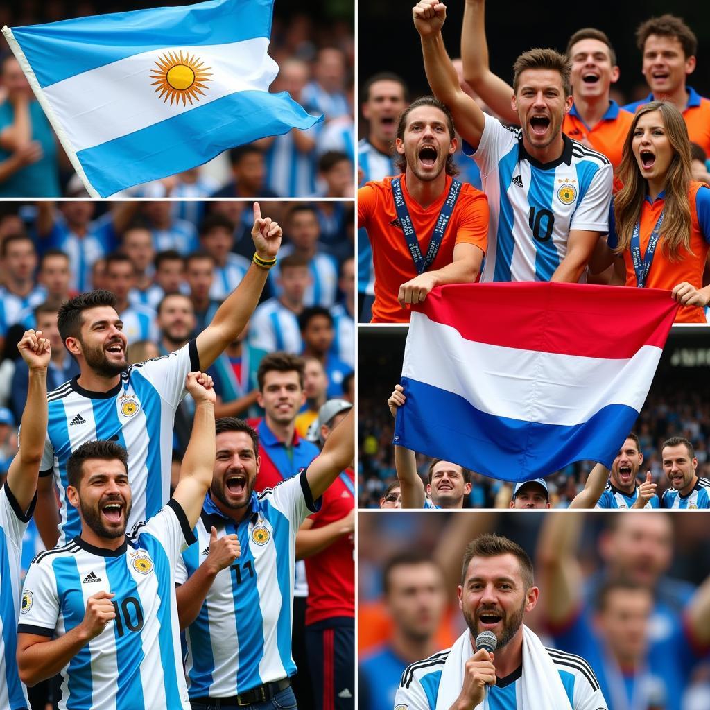 Niềm Đam Mê Bóng Đá Argentina Hà Lan