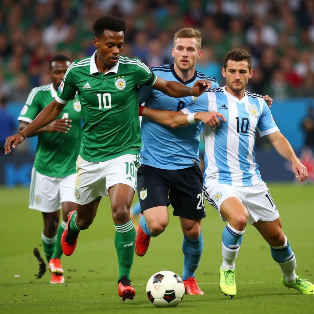 Nigeria vs Argentina: Đối đầu kinh điển