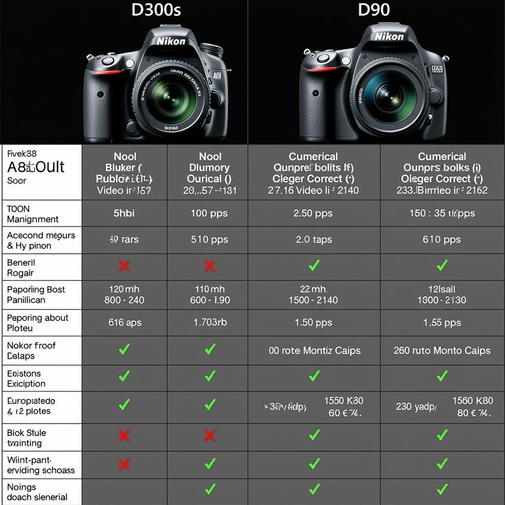 Nikon D300s vs D90: Lựa chọn phù hợp