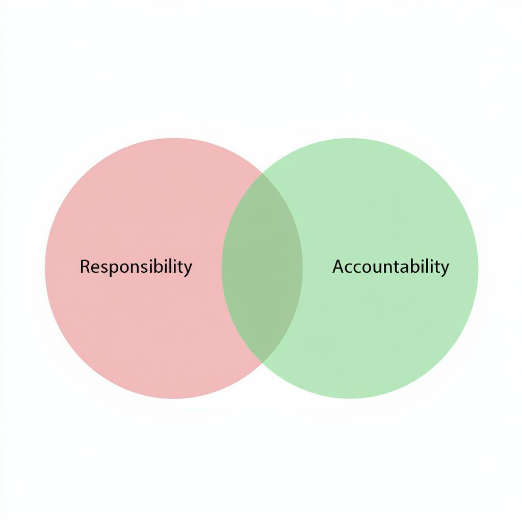 Phân biệt accountability và responsibility