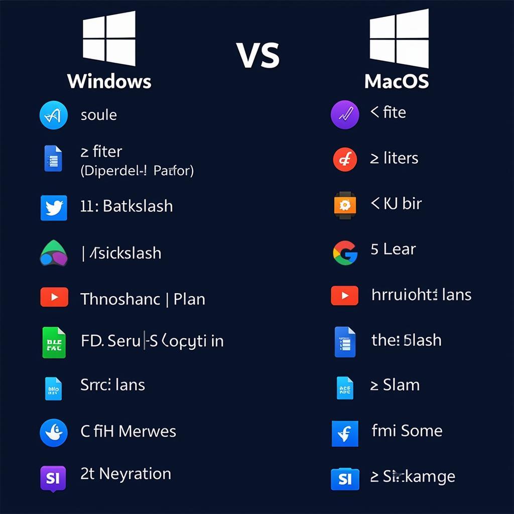 Phân biệt Backslash và Forward Slash trong Windows và macOS