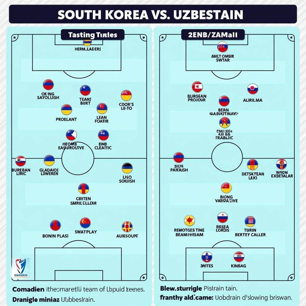 Phân tích chiến thuật Korea Republic vs Uzbekistan