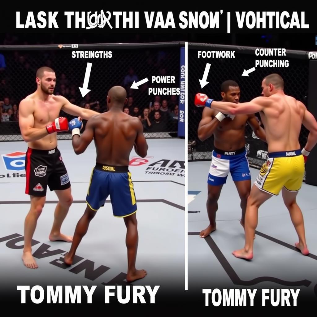 Phân tích chiến thuật KSI và Tommy Fury