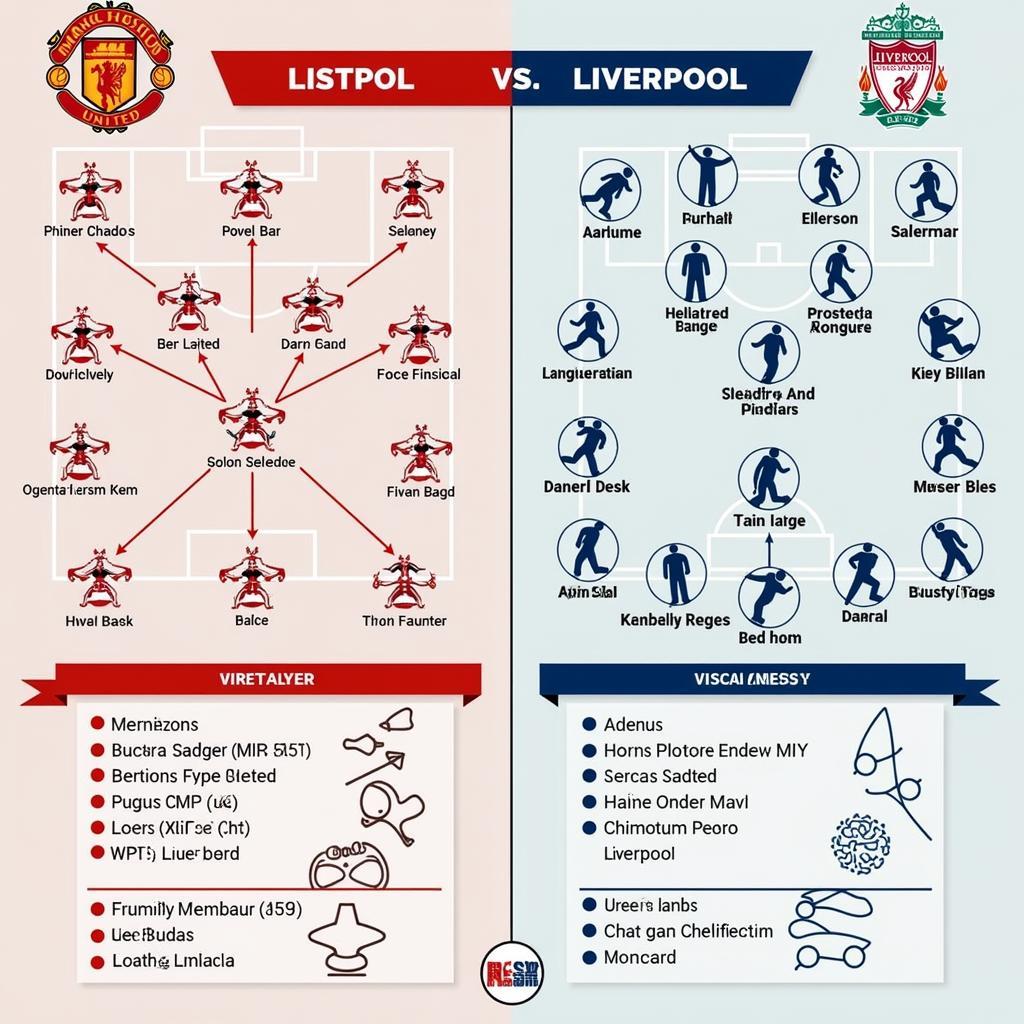 Phân tích chiến thuật MU Liverpool: Sơ đồ chiến thuật, điểm mạnh, điểm yếu