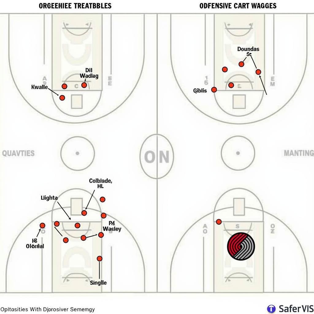 Phân tích chiến thuật Spurs vs Portland