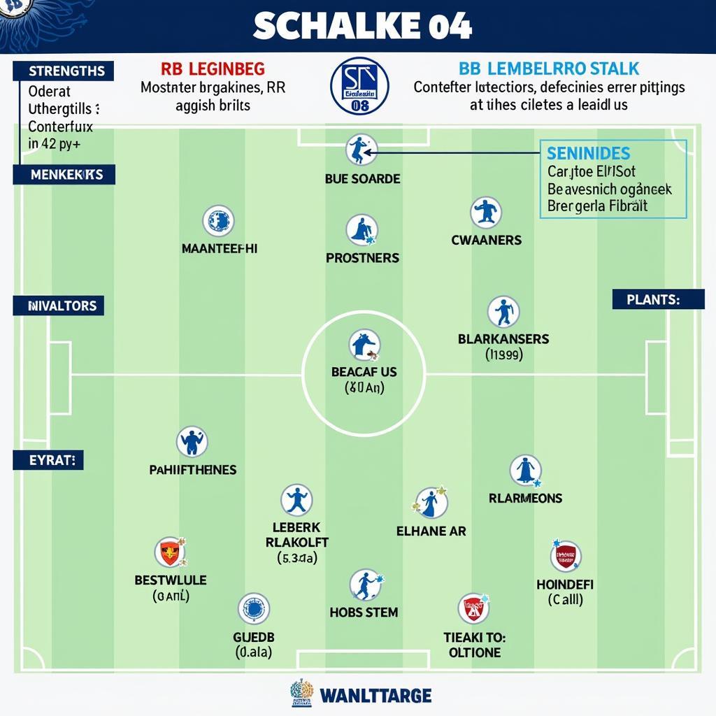 Phân tích lực lượng Schalke 04 trước trận đấu với RB Leipzig