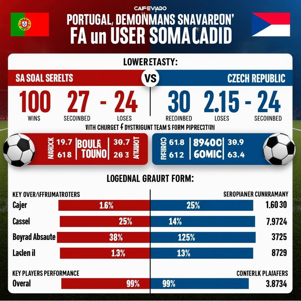 Phân tích phong độ Bồ Đào Nha vs Séc