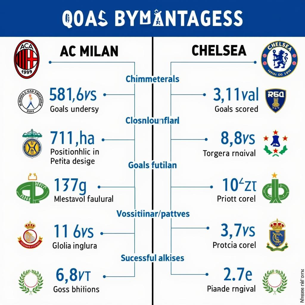 Phân tích sức mạnh của Milan và Chelsea