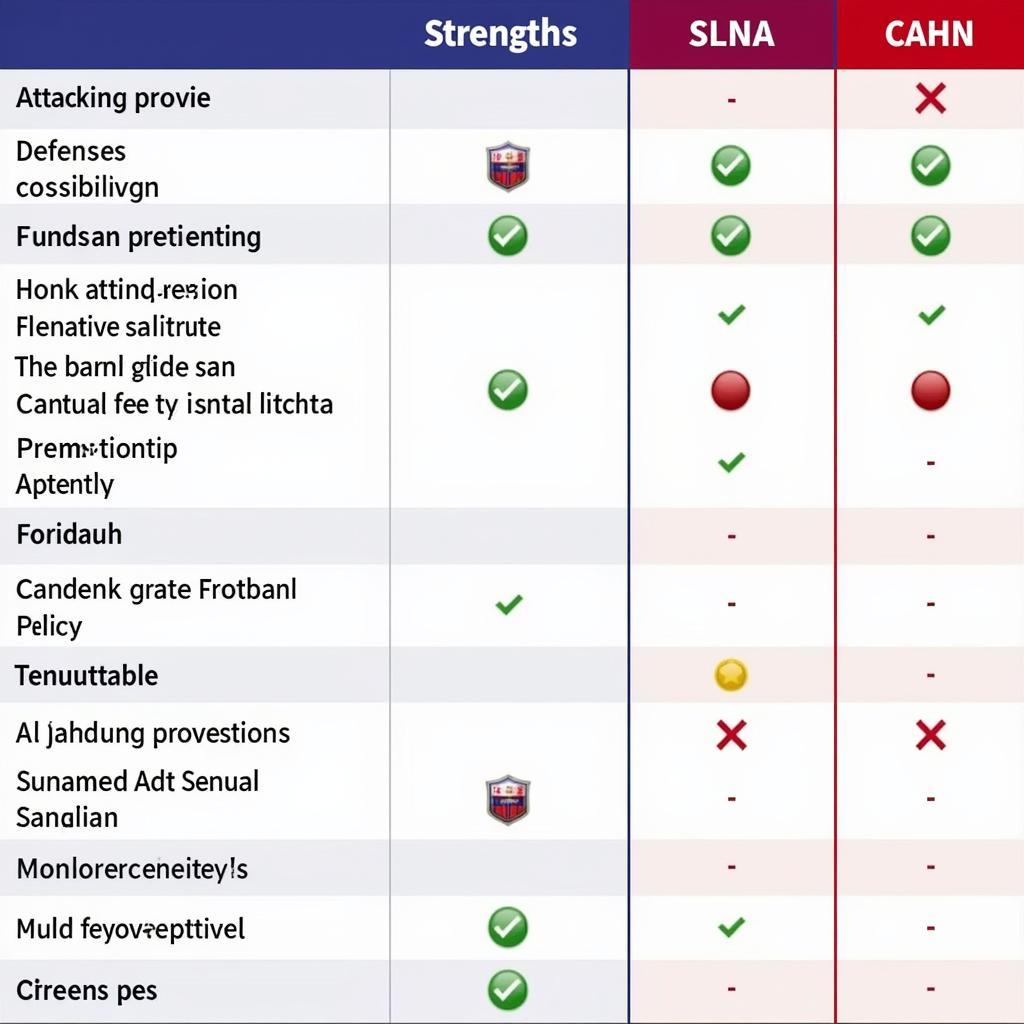 Phân tích sức mạnh giữa SLNA và CAHN