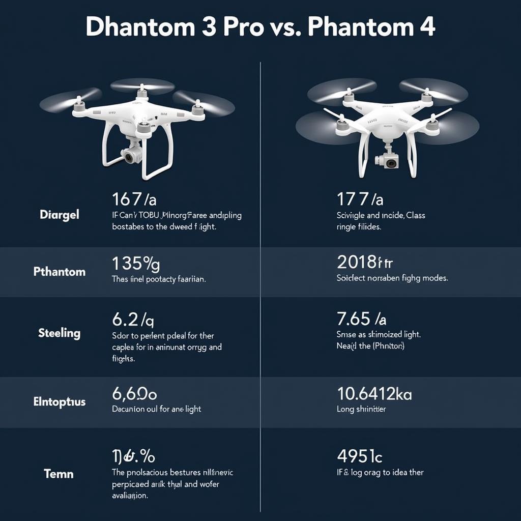 So sánh tính năng Phantom 3 Pro và Phantom 4