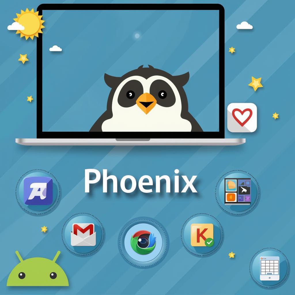 Giao diện Phoenix OS