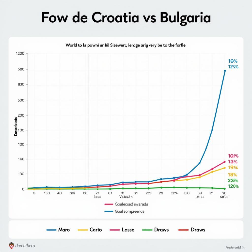 Biểu đồ so sánh phong độ gần đây của Croatia và Bulgaria