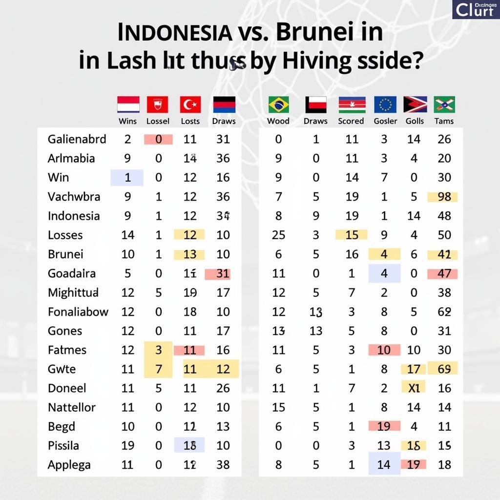 Phong độ gần đây của Indonesia và Brunei: Ai đang có lợi thế?