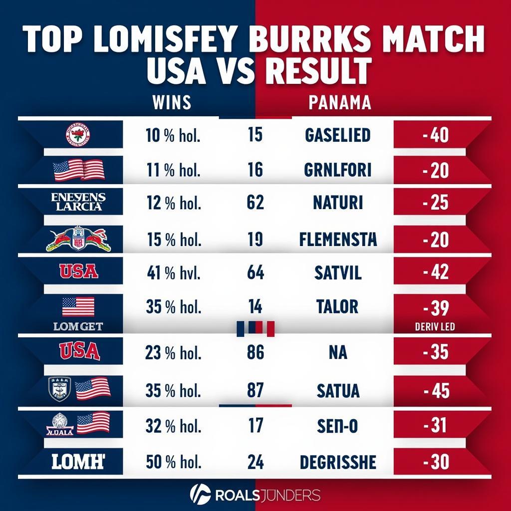 Phong độ Mỹ vs Panama trước trận đấu