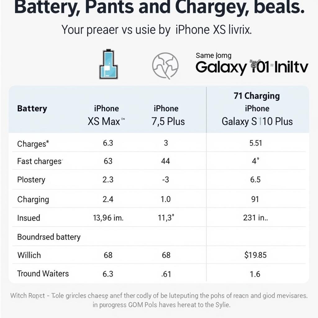 Thời lượng pin iPhone XS Max vs Galaxy S10 Plus