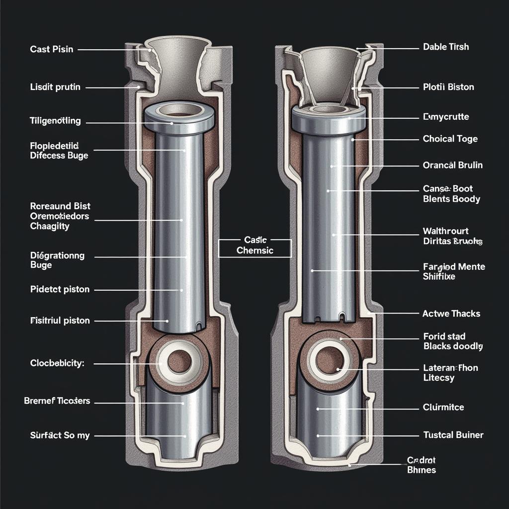 Cấu tạo Piston Đúc