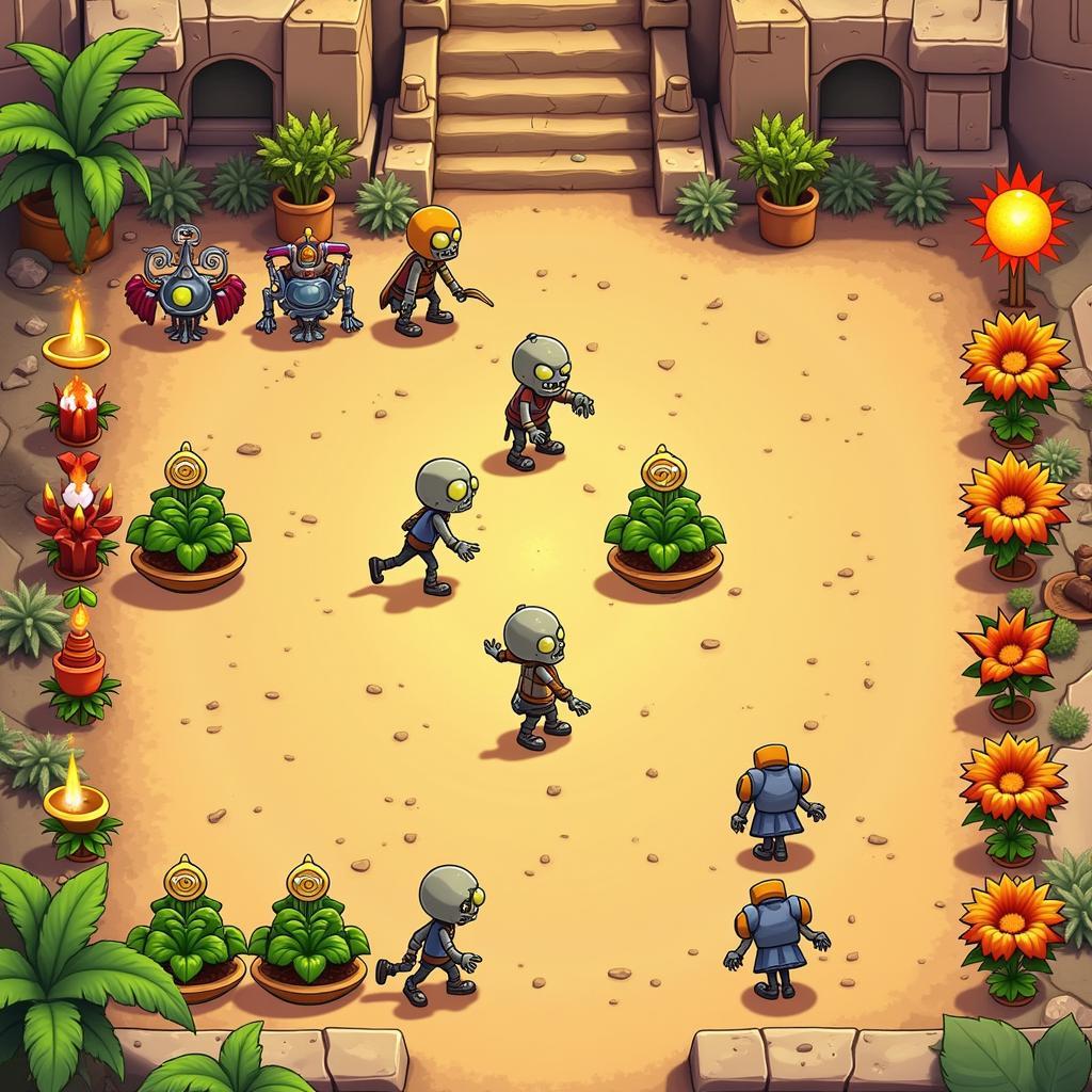 Plants vs. Zombies 2 Ancient Egypt Level Strategies