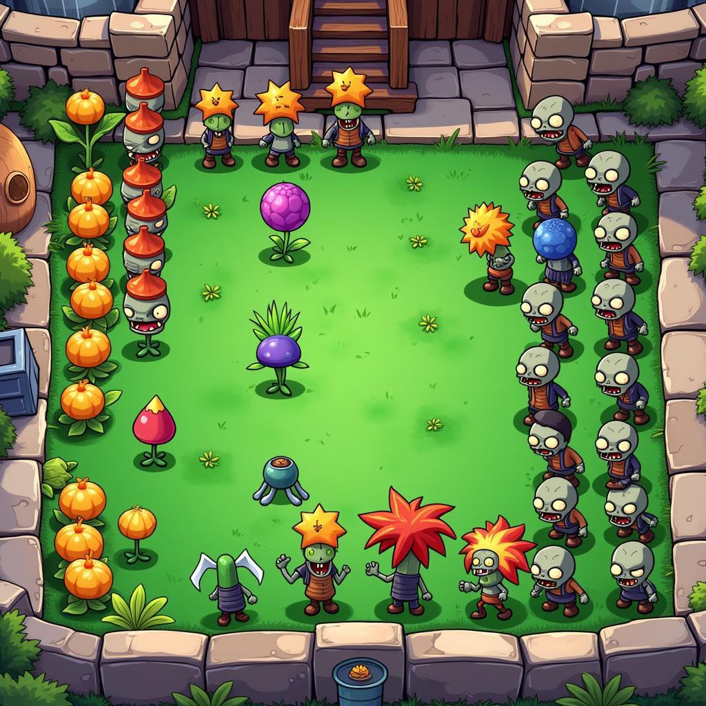 Plants vs. Zombies 2 Epic Quest màn chơi