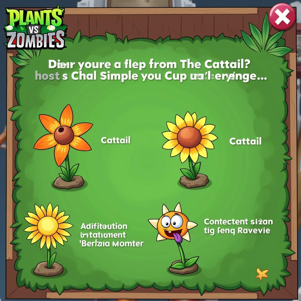 Tầm quan trọng của cây Cattail trong Plants vs. Zombies