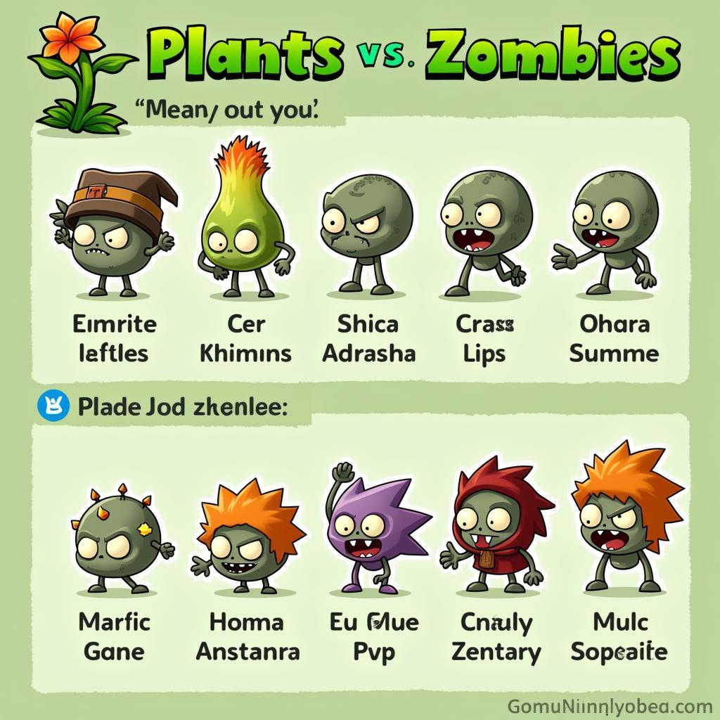 Plants vs Zombies Full Zombie