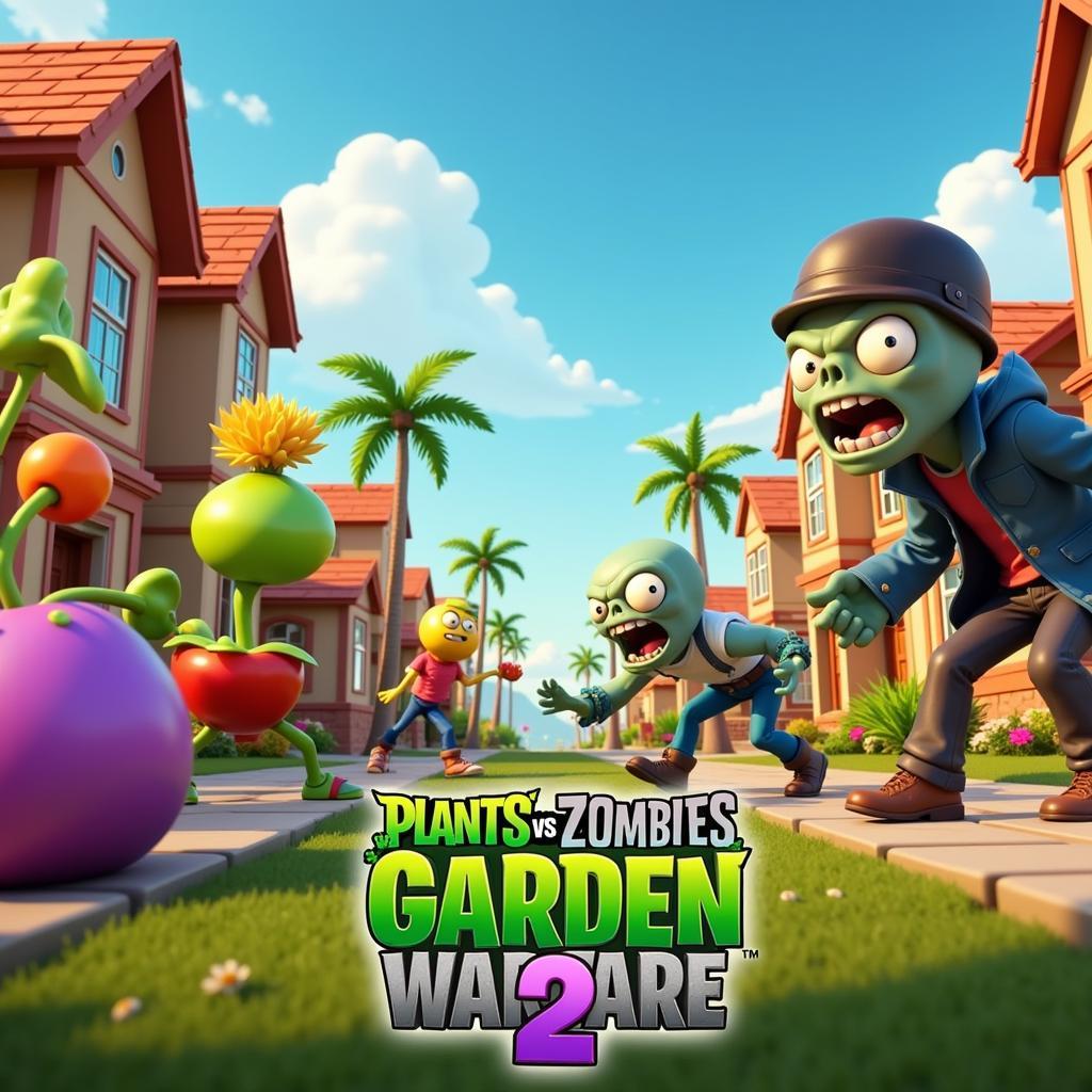 Plants vs. Zombies Garden Warfare 2 Multiplayer Action