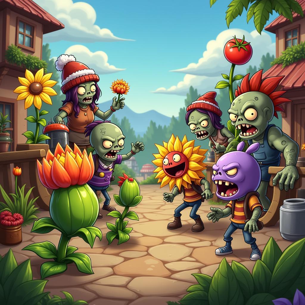 Khám phá thế giới Plants vs. Zombies Warfare