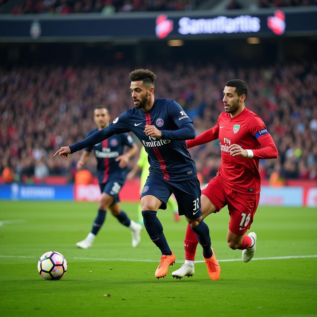 PSG đối đầu các câu lạc bộ Ả Rập