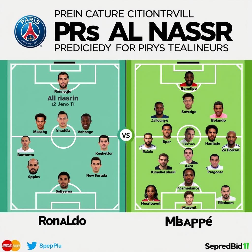 Đội hình dự kiến PSG vs Al Nassr