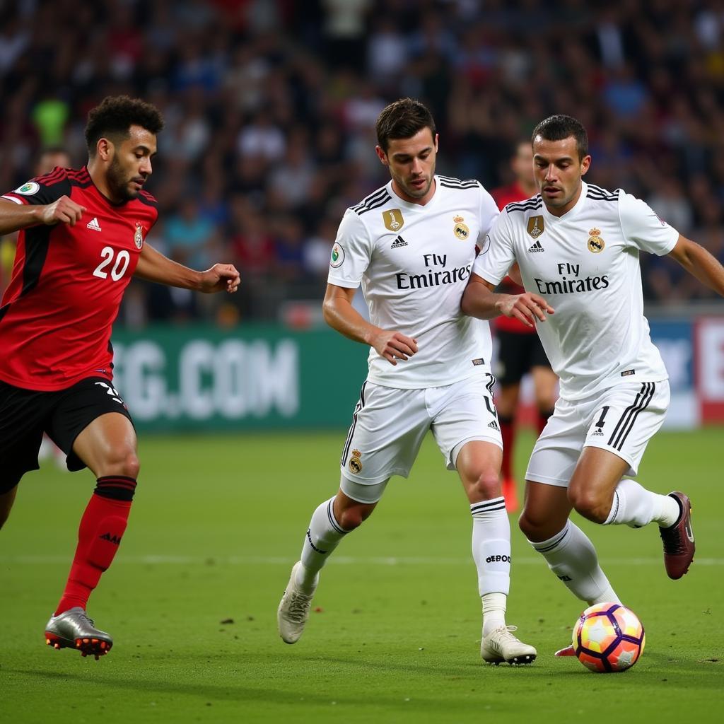 Real Madrid tấn công Al Ahly mạnh mẽ