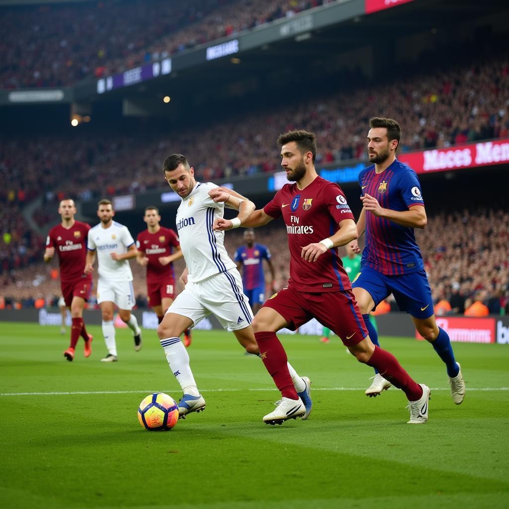 Bàn thắng đẹp Real Madrid vs Barcelona