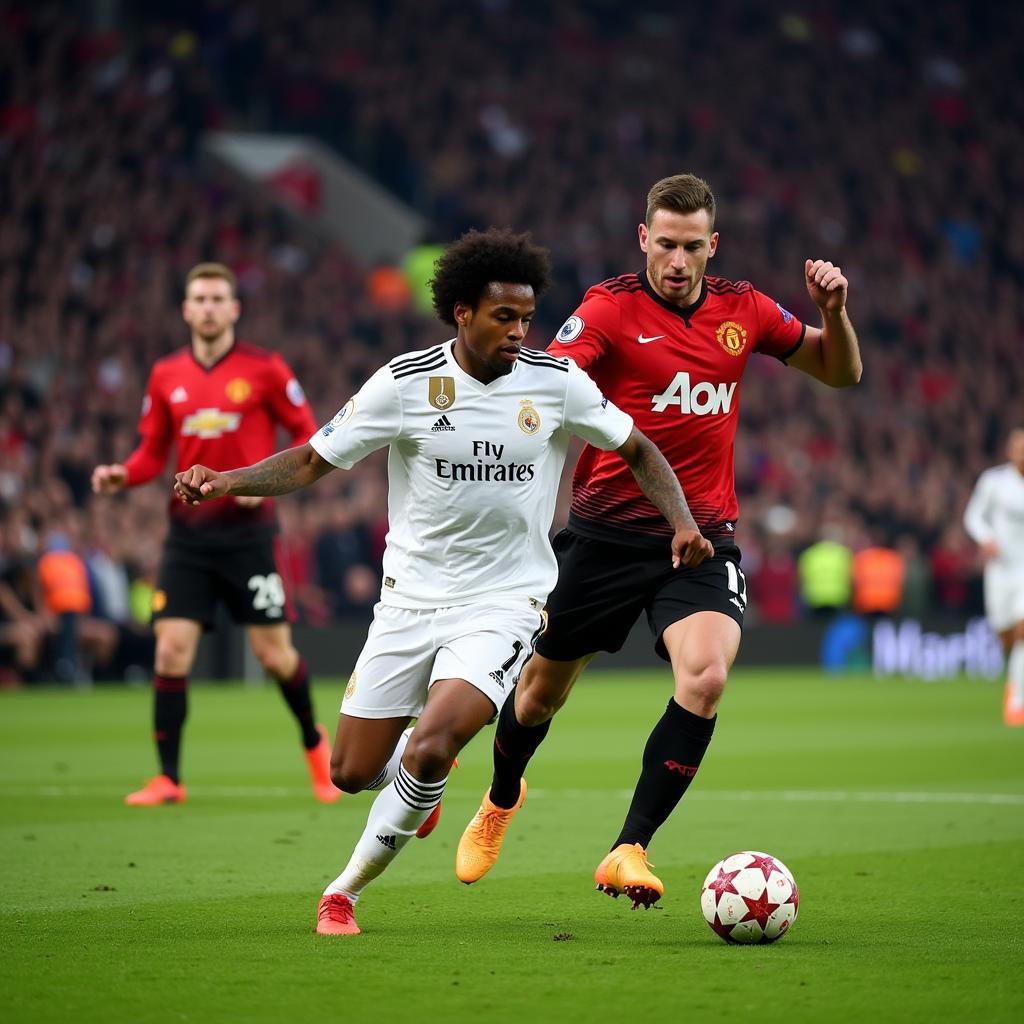 Real Madrid vs Manchester United - Trận đấu kinh điển