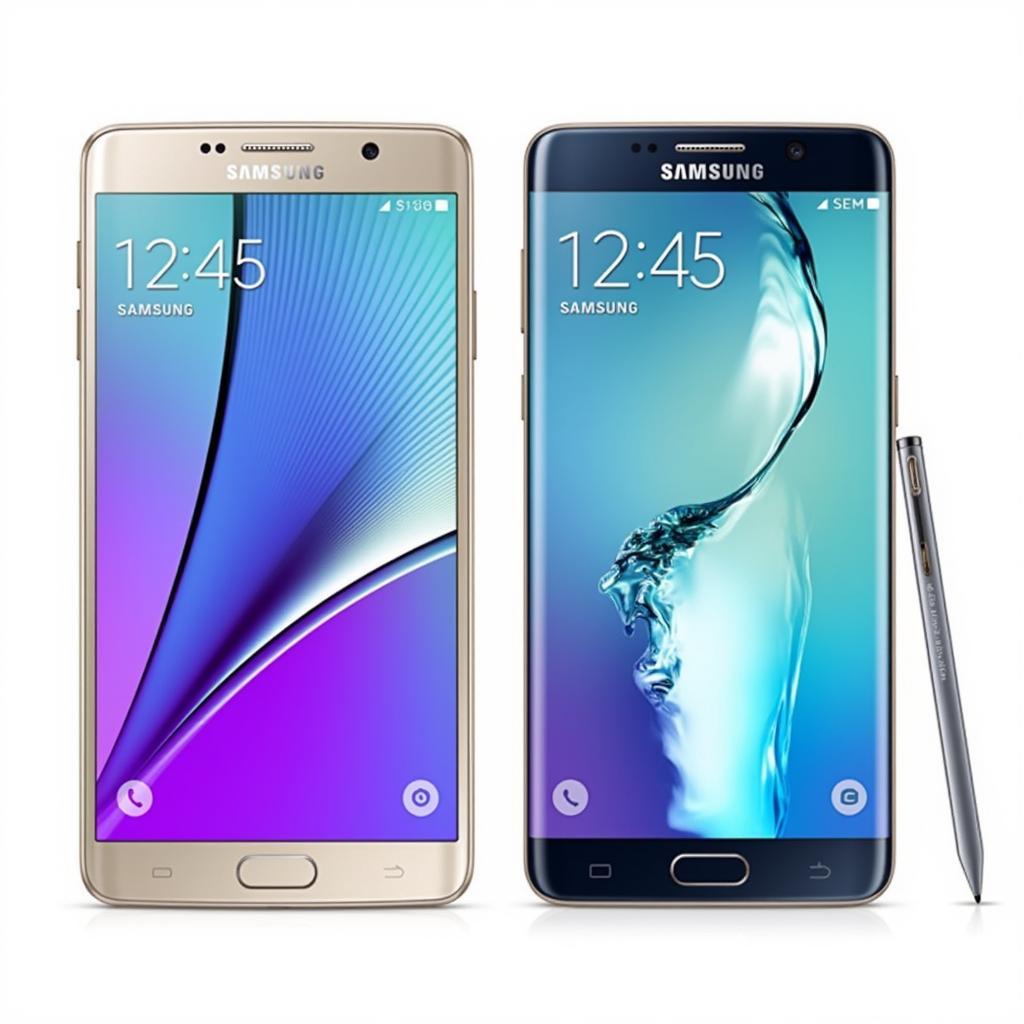 So sánh Samsung A7 và Note 5: Tổng quan