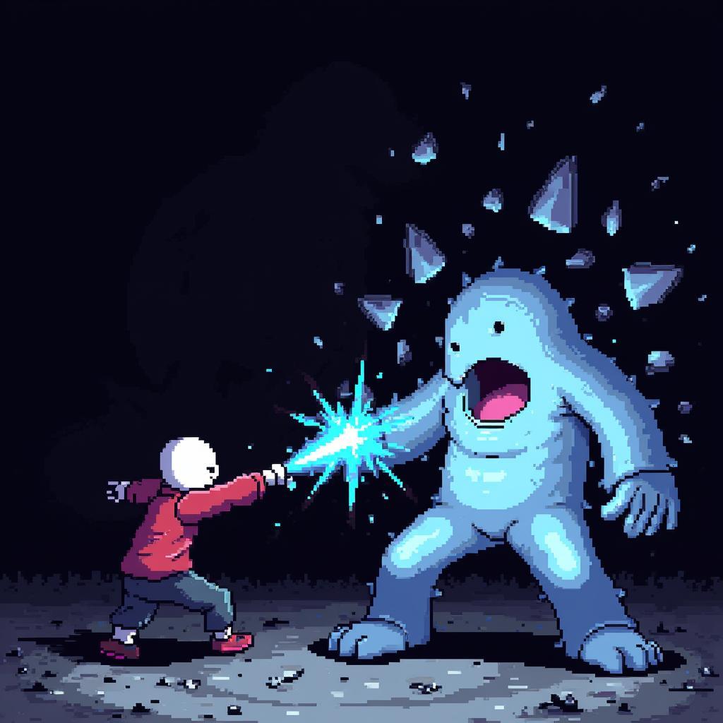 Sans vs Gaster: Đối đầu huyền thoại trong Undertale