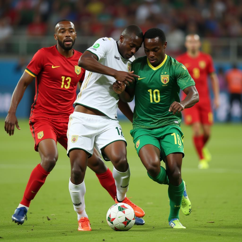 Senegal và Cape Verde đối đầu kịch tính trên sân cỏ